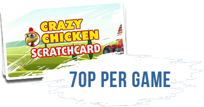 Crazy Chicken Game Logo